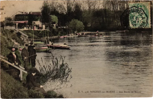 CPA Nogent sur Marne Les Bords de la Marne (1348143)