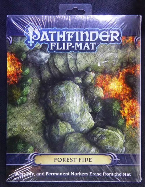 Pathfinder - Flip-Mat - Forest Fire - RPG #149