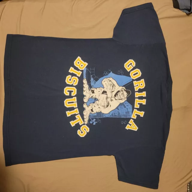 GORILLA BISCUITS NAVY Blue T-Shirt Vegan Straight Edge Hardcore 2006 ...