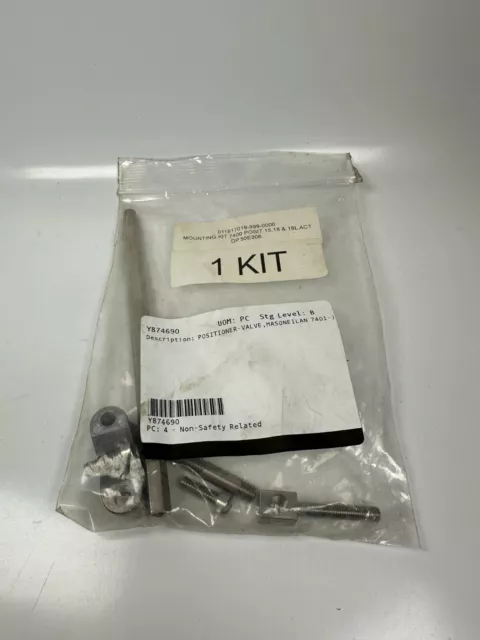 Masoneilan 011817019-999-0000 Valve Positioner Mounting Kit 7400 Position