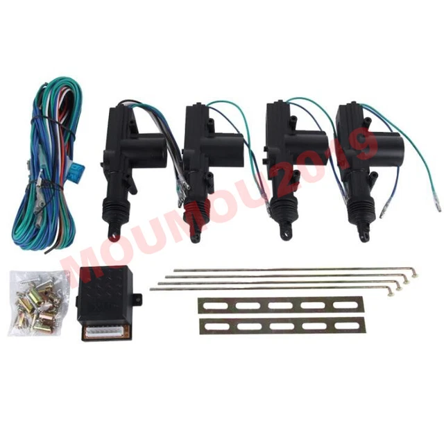 New Universal 4 Door Car Central Power Door Lock/Unlock Remote Kit Keyless Entry