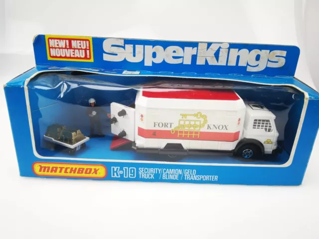 Matchbox security truck k19 outlet