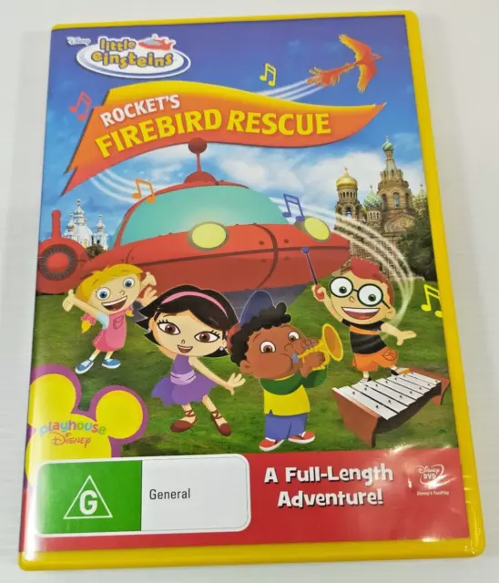 DISNEY LITTLE EINSTEIN'S Rocket's Firebird Rescue DVD Pre-Owned PAL ...