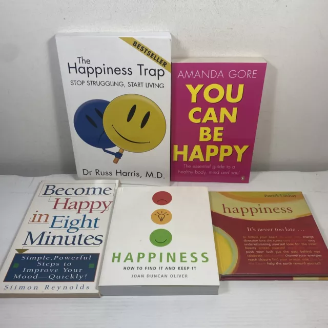 5 Lot Happiness Self Help Healthy Body Mind Soul Improve Your Mood