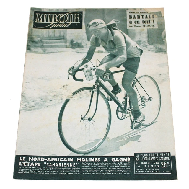 MIROIR SPRINT - LE MIROIR DU TOUR 1953 - Louison Bobet / Strasbourg 3 MIROIR SPRINT - LE MIROIR DU TOUR 1953 - Louison Bobet / Strasbourg 3
