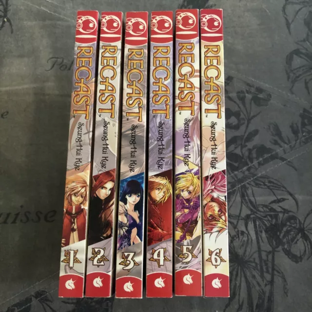 Recast Volumes 1-6 (Manhwa, Manga, Tokyopop, Complete Series Lot) 2