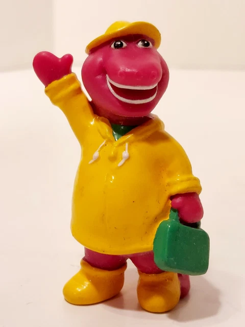 BARNEY THE DINOSAUR PVC FIGURE Barney Cake Topper £4.78 - PicClick UK