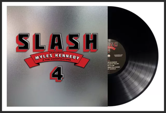 Slash feat. Kennedy, Myles and The Conspirators "4" Vinyl LP NEU Album 2022