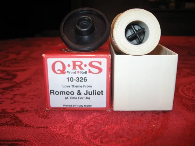 A Time For Us (from "Romeo & Juliet)-QRS Player Piano Roll #10-326: Hear It Play