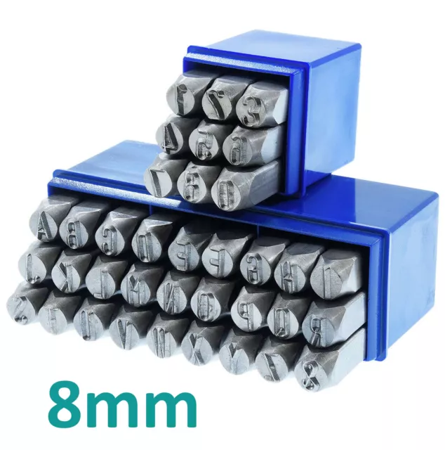 Jeu De Lettres à Frapper BGS 10 Mm – Alphabet Complet A à Z Avec Symboles