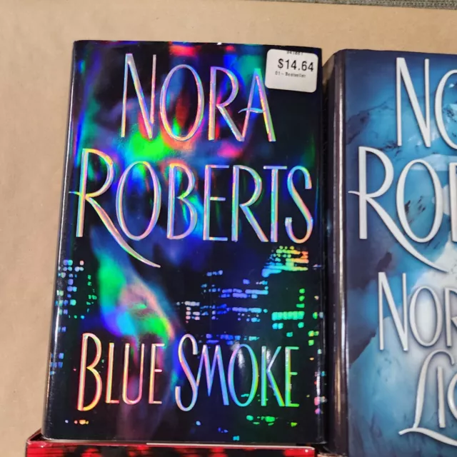 Nora Roberts Blue Smoke High Noon tribute Hardcover DJ 2