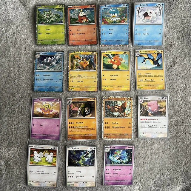 MCDONALDS HAPPY MEAL 2023 Promo Pokemon Cards Match Battle TCG Complete