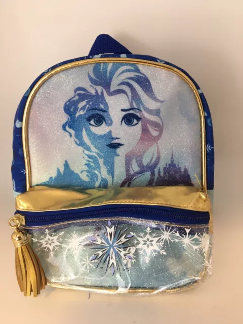 Disney Frozen Small Backpack Toddler Bookbag Bioworld Elsa Princess Elsa Bag