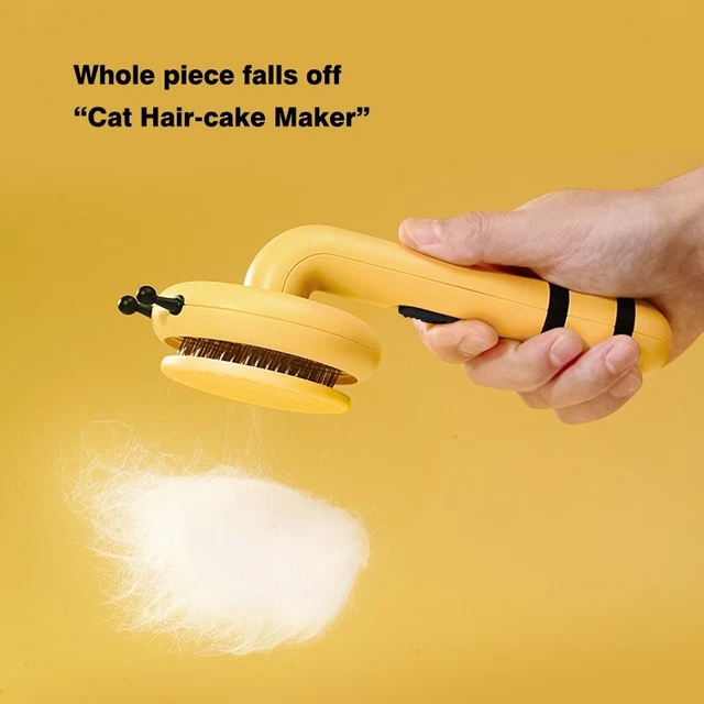 Pet Brush Dog Cat Hair Remover Comb Grooming Massage Deshedding Self 3
