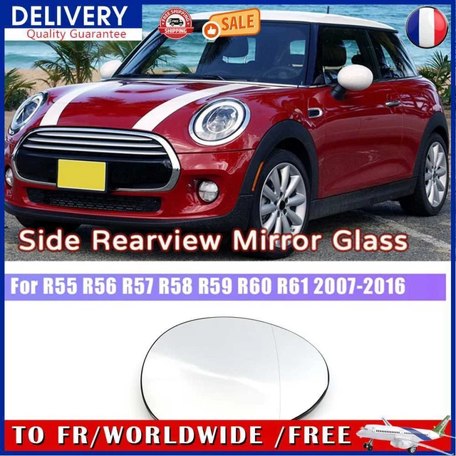 Rearview Mirror Glass Lens Heated for MK2 Mini R55 S/JCW/Clubman 2008-2014 (R)