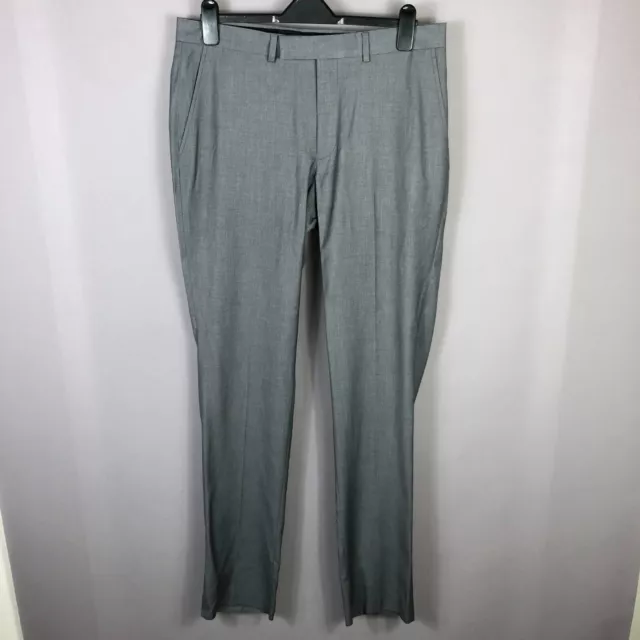 Kenneth Cole Reaction Gray Dress Pants Size 35W $125