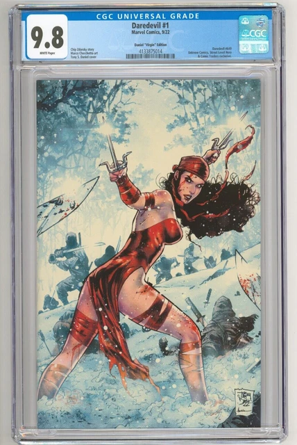 Daredevil #1 Tony Daniel Virgin Variant CGC 9.8