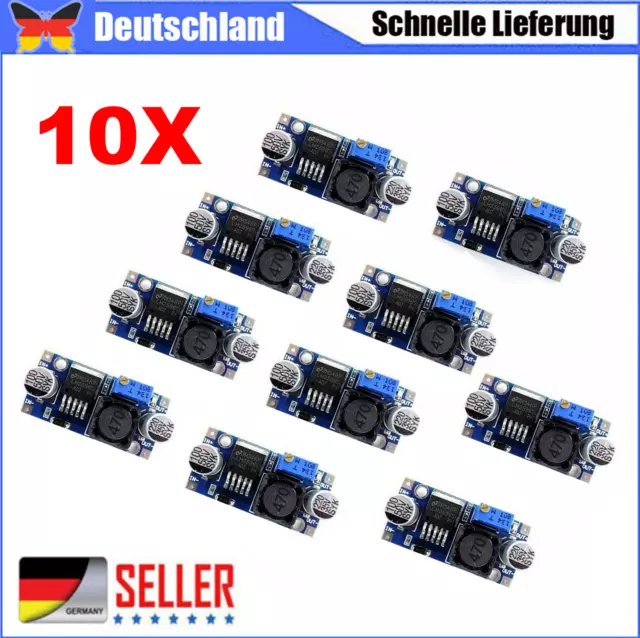 10x LM2596 Spannungswandler Step Down DC Regler Arduino Modul LM2596S