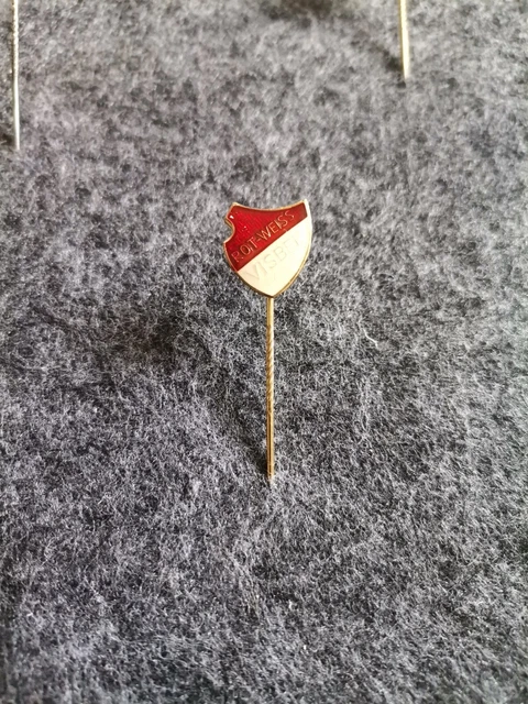 Akachafactory Anstecknadel – Schweizer Flagge Rund, Rot, 2 Cm, Mit Butterfly-Verschluss