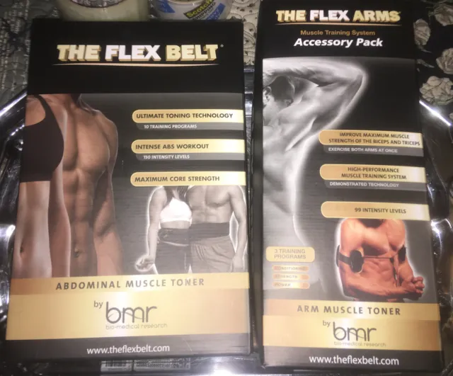 The Flex Belt Abdominal Muscle Toner By BMR Ab Training 24-47