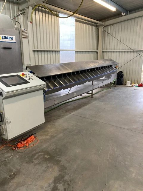 Spargel Sortiermaschine Strauss GMS OPTI Sort 20