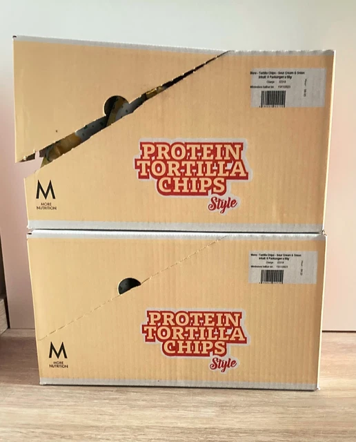 More - Nutrition Protein Tortilla Chips 1 Stk. Sour Cream & Onion  *NEU*