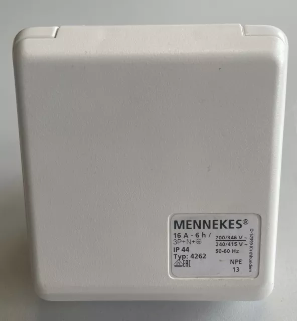 MENNEKES 16 A - 6 h Typ: 4262