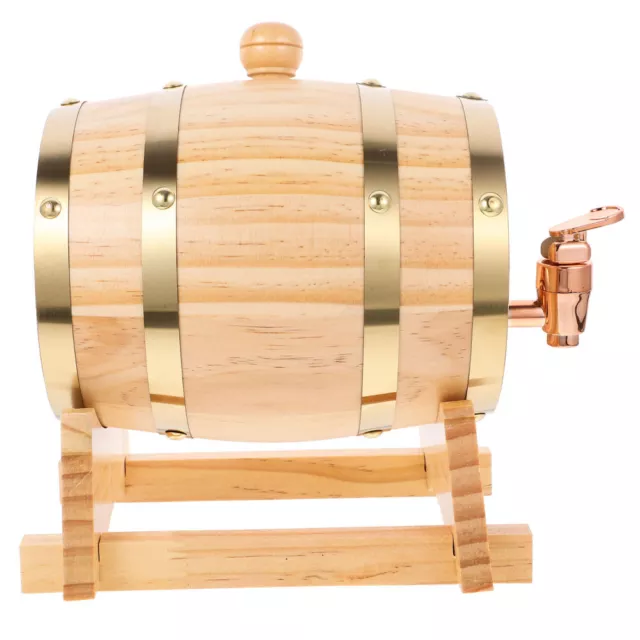 Barril de pino vino blanco vino tinto barril de vino casa barril decorativo de almacenamiento de cerveza maderas