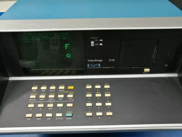 ESI Videobridge 2110 LCR Bridge Test Meter: Refurbished; Tested; Very Good Cond.