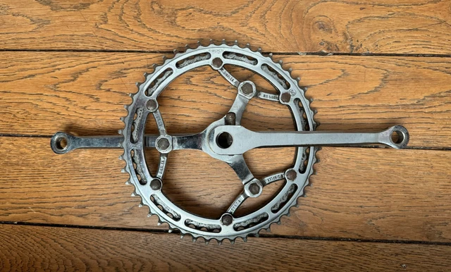 Pédalier Vélo Ancien Durax Simplex Double Plateaux – Occasion