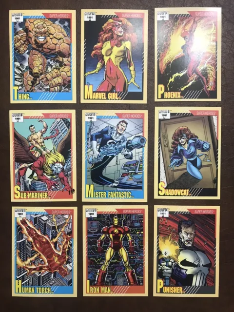 Marvel Universe Trading Cards - 1991 Series 2 - Complete Your Set