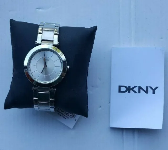 Montre Femme Dkny Ny2285 Design Argent Pour Femme Belle