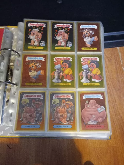 ANS2 Garbage Pail Kids All New Series 2 Complete Gold Foil 50 Card Sub Set