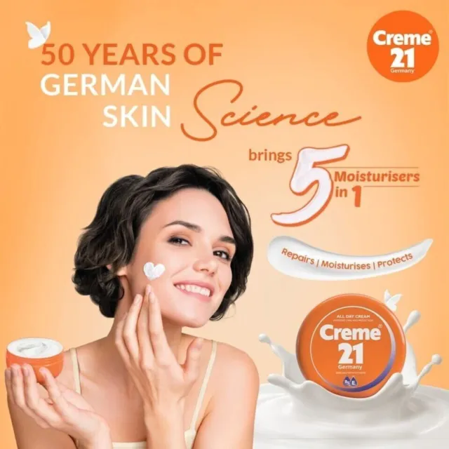 Cream 21 Crema idratante per tutto il giorno Prodotto in Germania...
