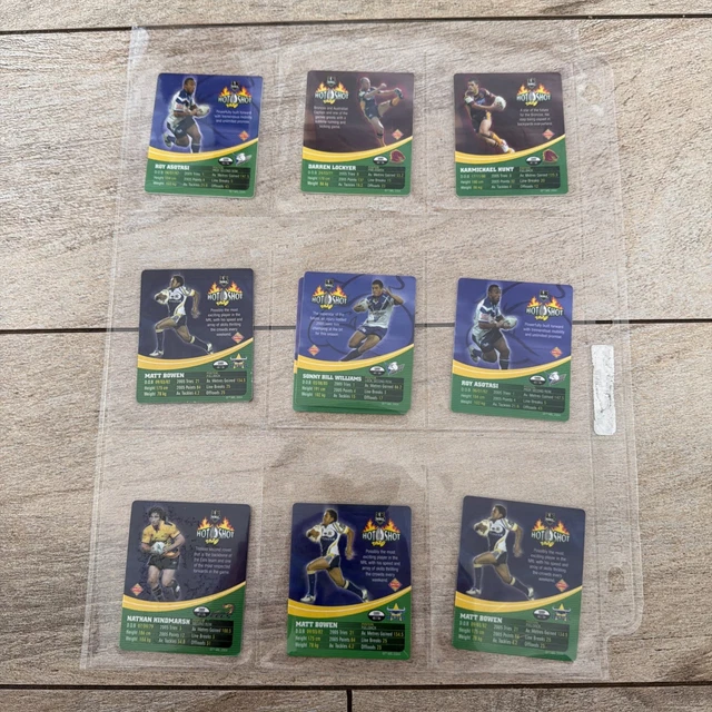 Picclick.com 2004 & 2007 NRL Tazos $199.95 - PicClick AU