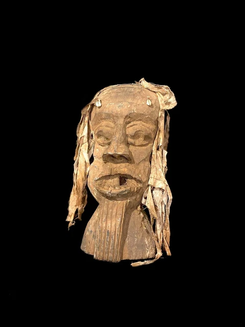 African Tribal Art Wooden Carved statue tribal wood unique design 315