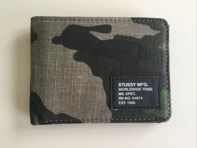 Stussy Camo Cards Holder Wallet