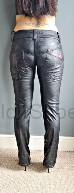 Miss sixty leather jeans sales