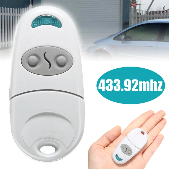 Telecomando cancello garage 433,92 MHz per sostituzione trasmettitore chiave A
