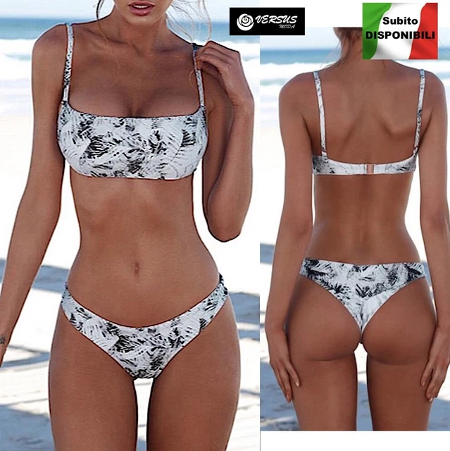 Bikini Rete Trasparente Micro - Costume Brasiliano Sexy Con Perizoma - Foto 9