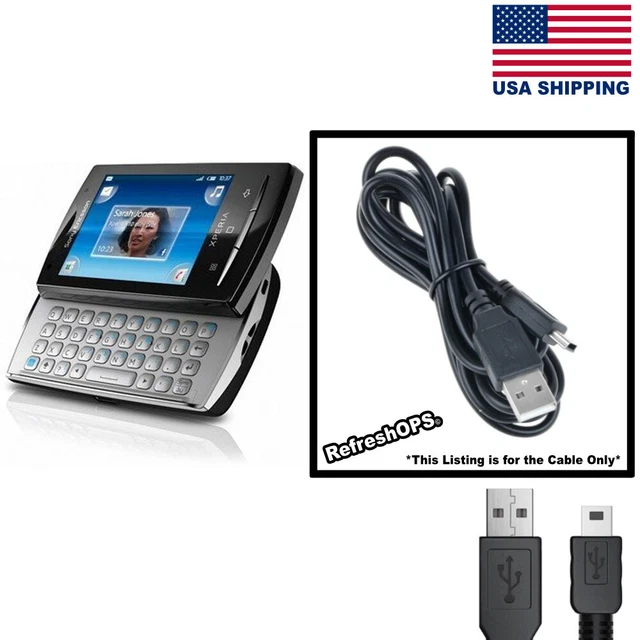 Sony Xperia X10 Mini Smartphone USB Cable Transfer Cord Replacement