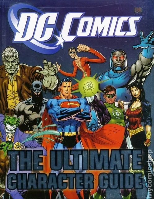 DC Comics The Ultimate Character Guide HC 1st Edition #1-REP VG 2011 Stock Image