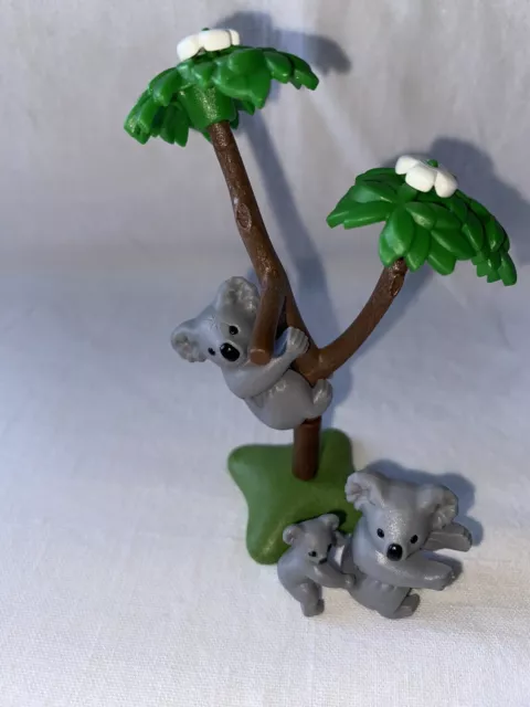 rolige værksted dyb PLAYMOBIL 6654 FAMILLE de koalas zoo animaux arbre complet EUR 6,00 -  PicClick FR