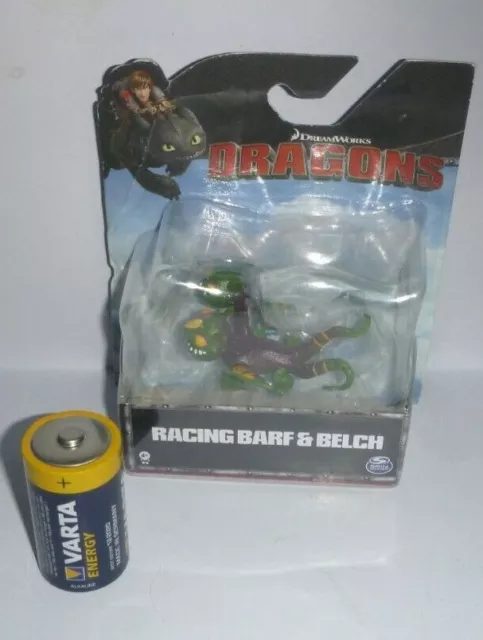 S/ figurine articulee dragons en blister racing barf et belch