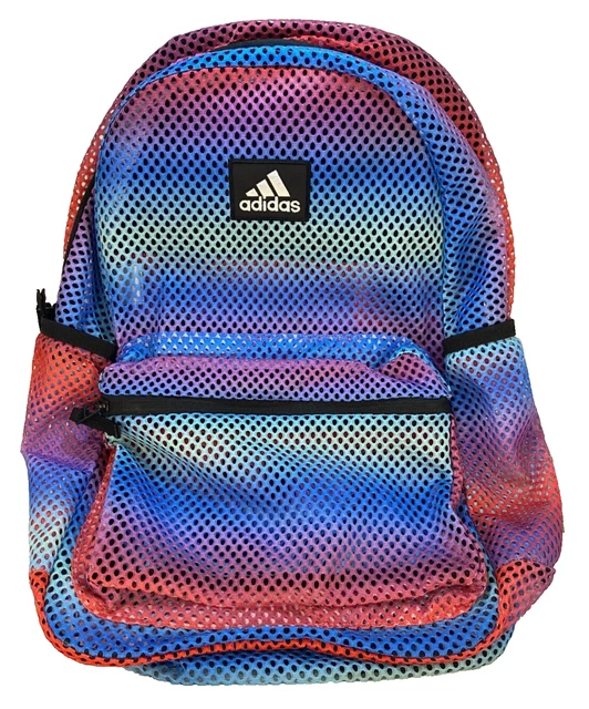 NWT ADIDAS HERMOSA II Mesh Backpack Pink Blue Purple Black