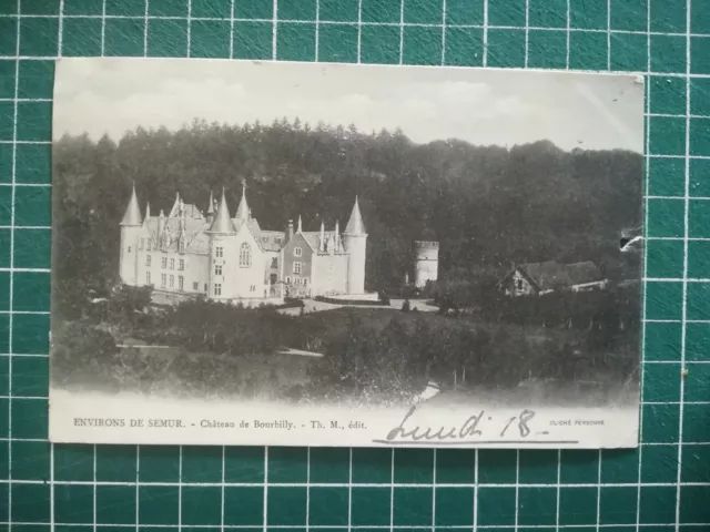 Sc125 CPA Be Circa 1900 Side / Coast Gold - Vic Of Chasseney - Castle Bourbilly