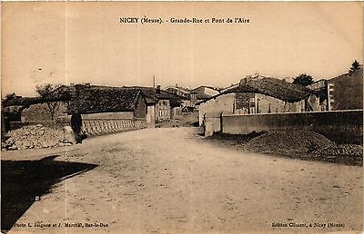 CPA Nicey - Grande-Rue et Pont de l'Aire (432893)