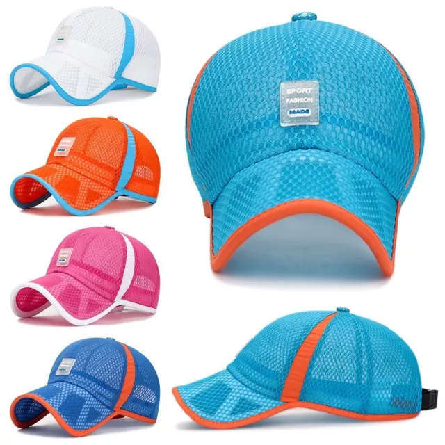 Cappello da baseball bambini cappelli in rete completa cappelli estivi protezione solare cappelli protettivi solari