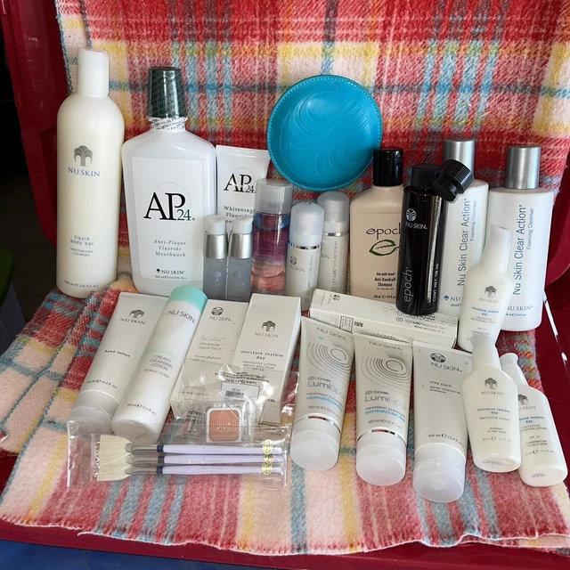 Nuskin Nu Skin Pharmanex Lot - Hair, Make-up, AP 24, Colour, Age Loc GenLoc Exp.