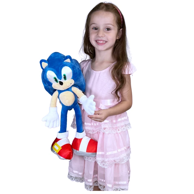 Compleanno Sonic Play By Play Peluche Sonic Il Riccio 100 Cm
